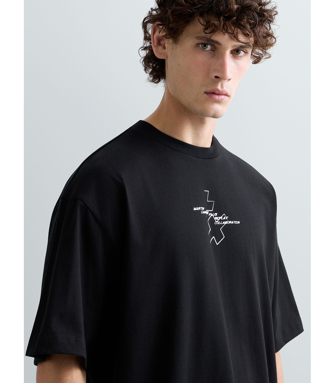 REPLAY &times; MARTIN GARRIX グラフィックTEE MARTIN 詳細画像 ブラック 6